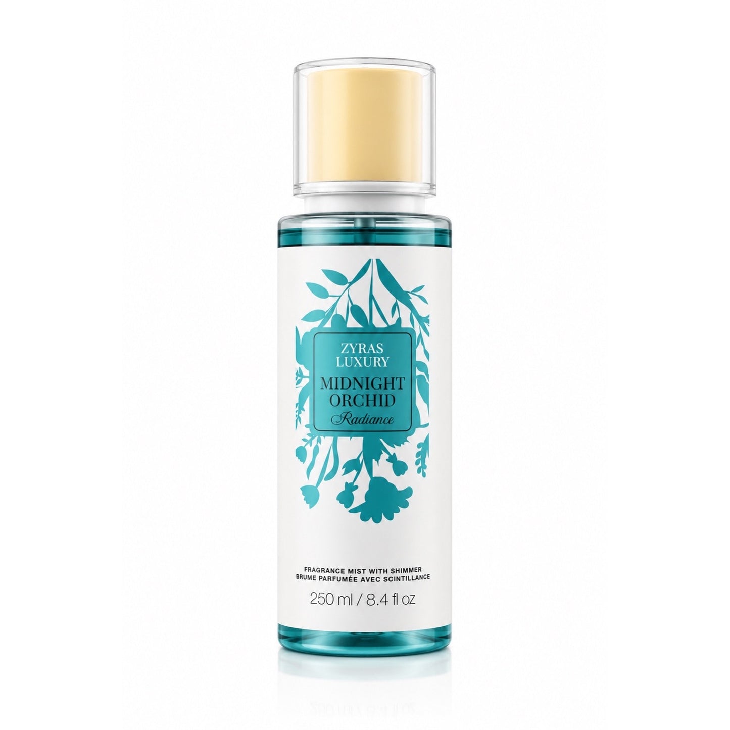 ZYRAS LUXURY Midnight Orchid Radiance Fragrance Mist with Shimmer – 250 m