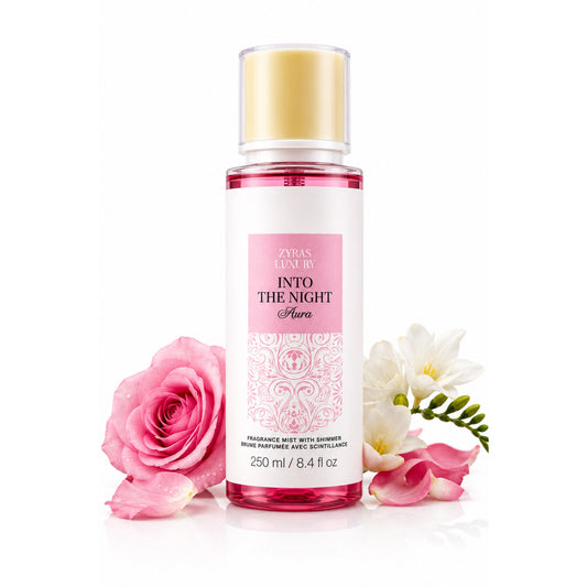 ZYRAS LUXURY Into The Night Aura Fragrance Mist with Shimmer – 250ml